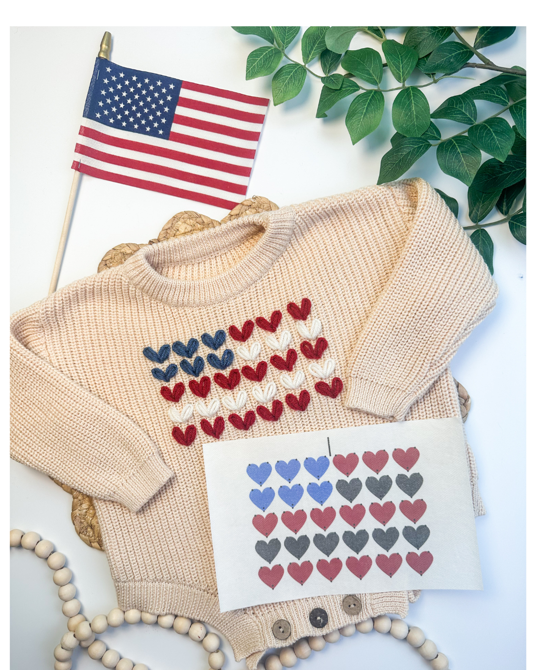 Flag Embroidery Patterns (Digital Download) - & Non-American Flags!