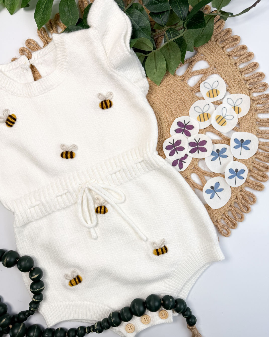 Bug Letter Embroidery DIY Kit (A-Z) & (0-9)