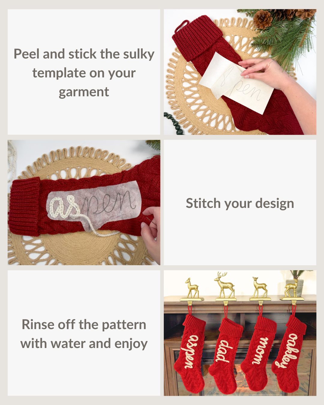 Full Christmas Stocking Kits
